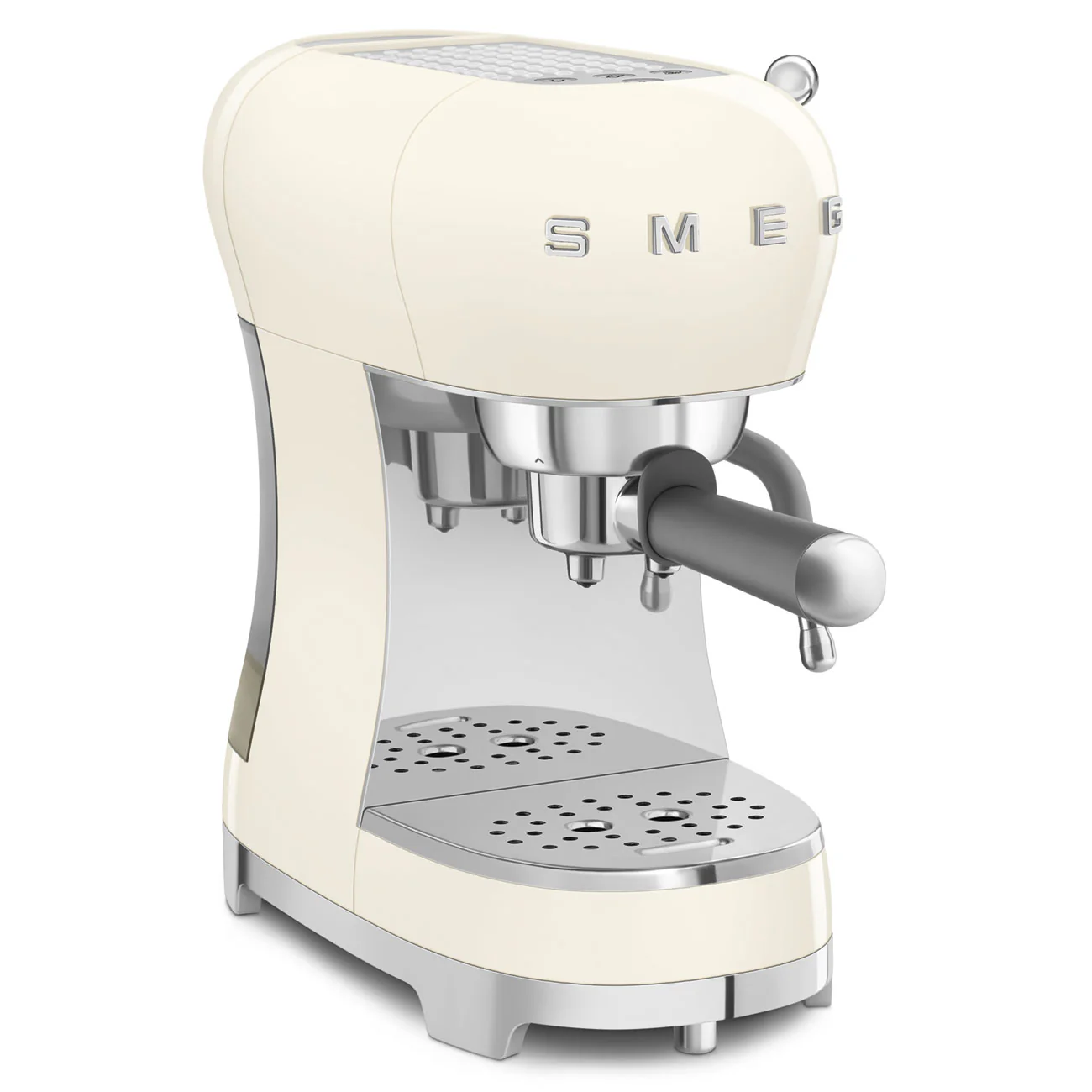 Smeg Espresso-Kaffeemaschine Creme Glänzend - Image 3