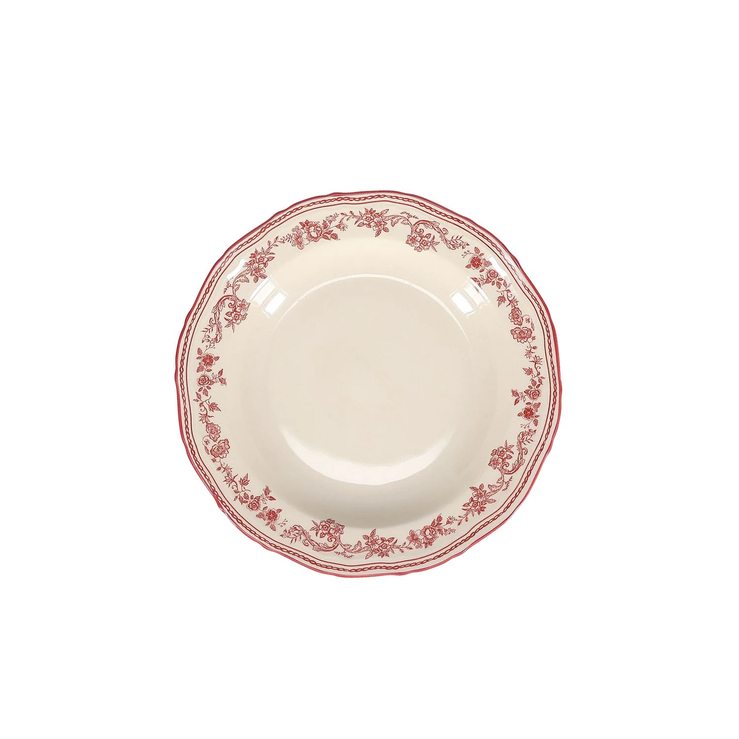 Teller tief 23cm Burgundy Cyril - Image 3