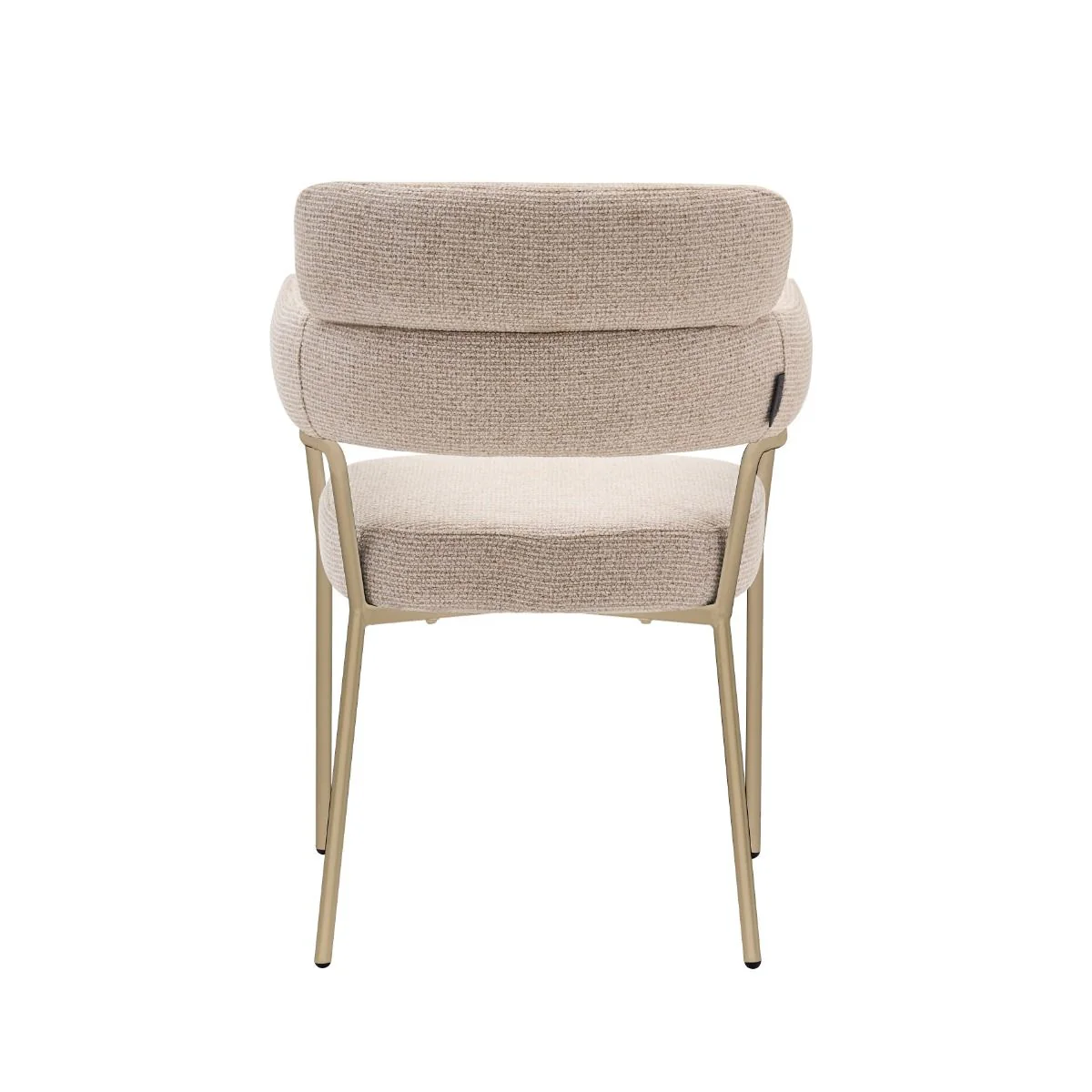 Vivente Arezzo Esszimmerstuhl Beige - Creme Stoff - Image 3