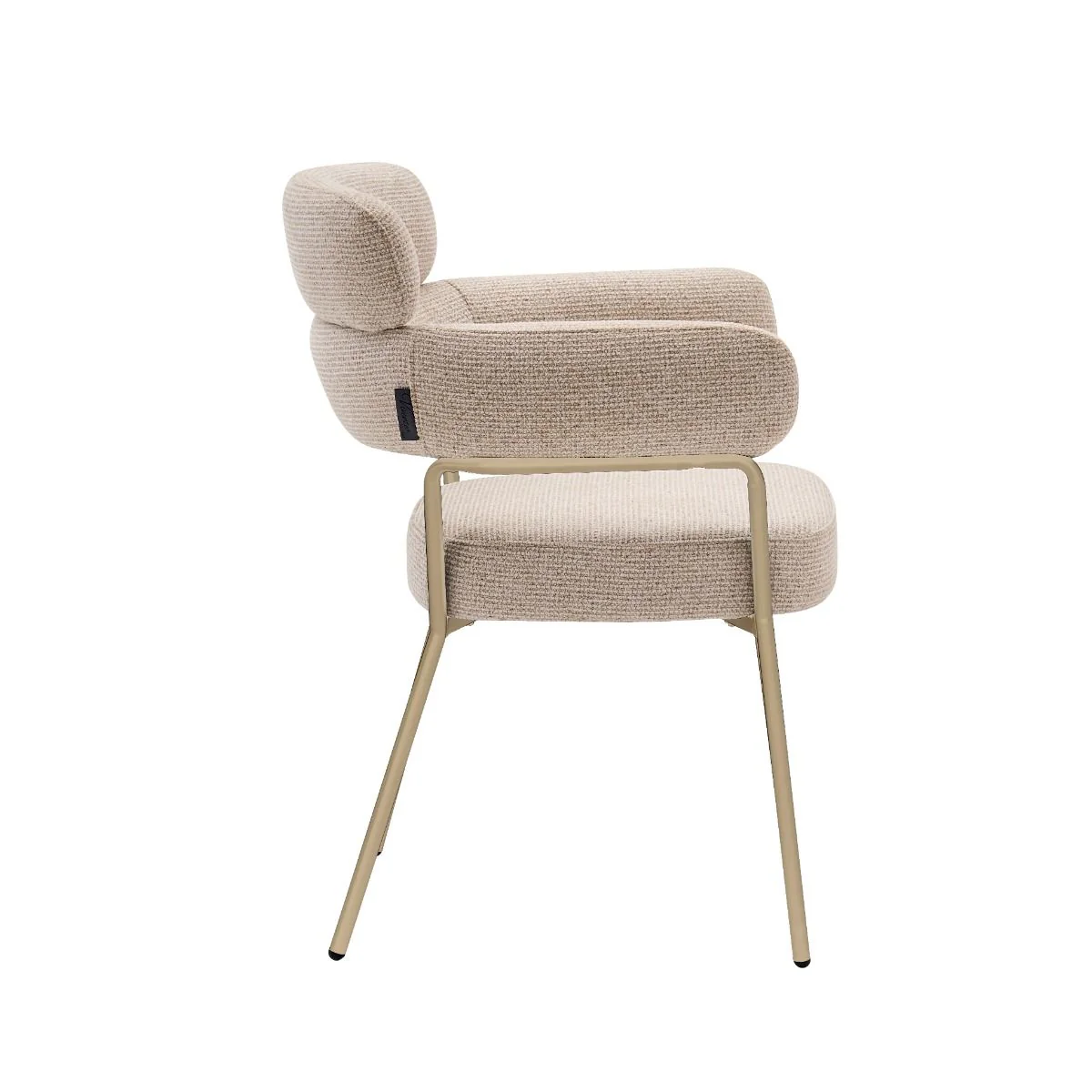 Vivente Arezzo Esszimmerstuhl Beige - Creme Stoff - Image 4