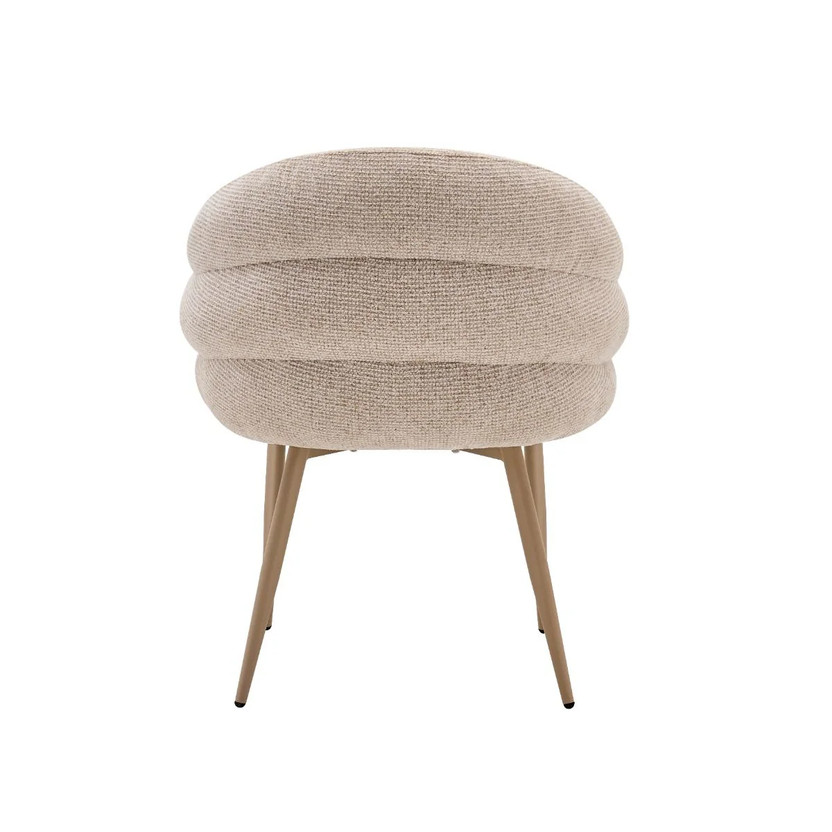Vivente Ostuni Esszimmerstuhl Beige - Creme Stoff - Image 4