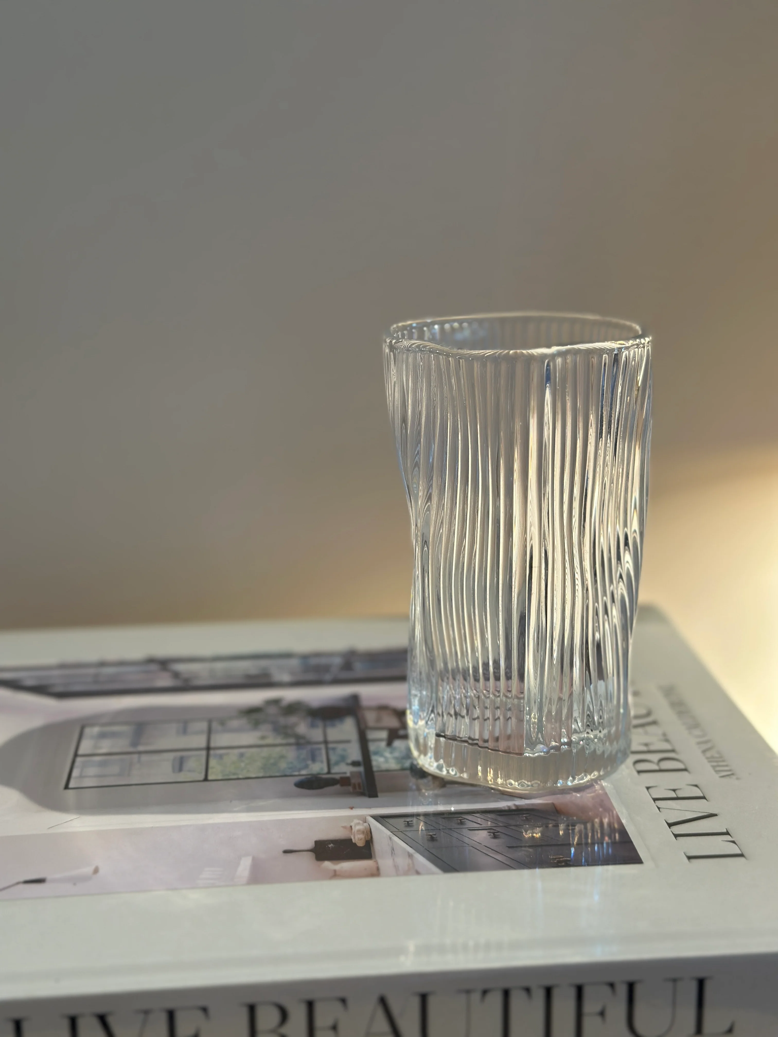 Wave Lines Longdrinkgläser 6er Set 280ml - Image 3