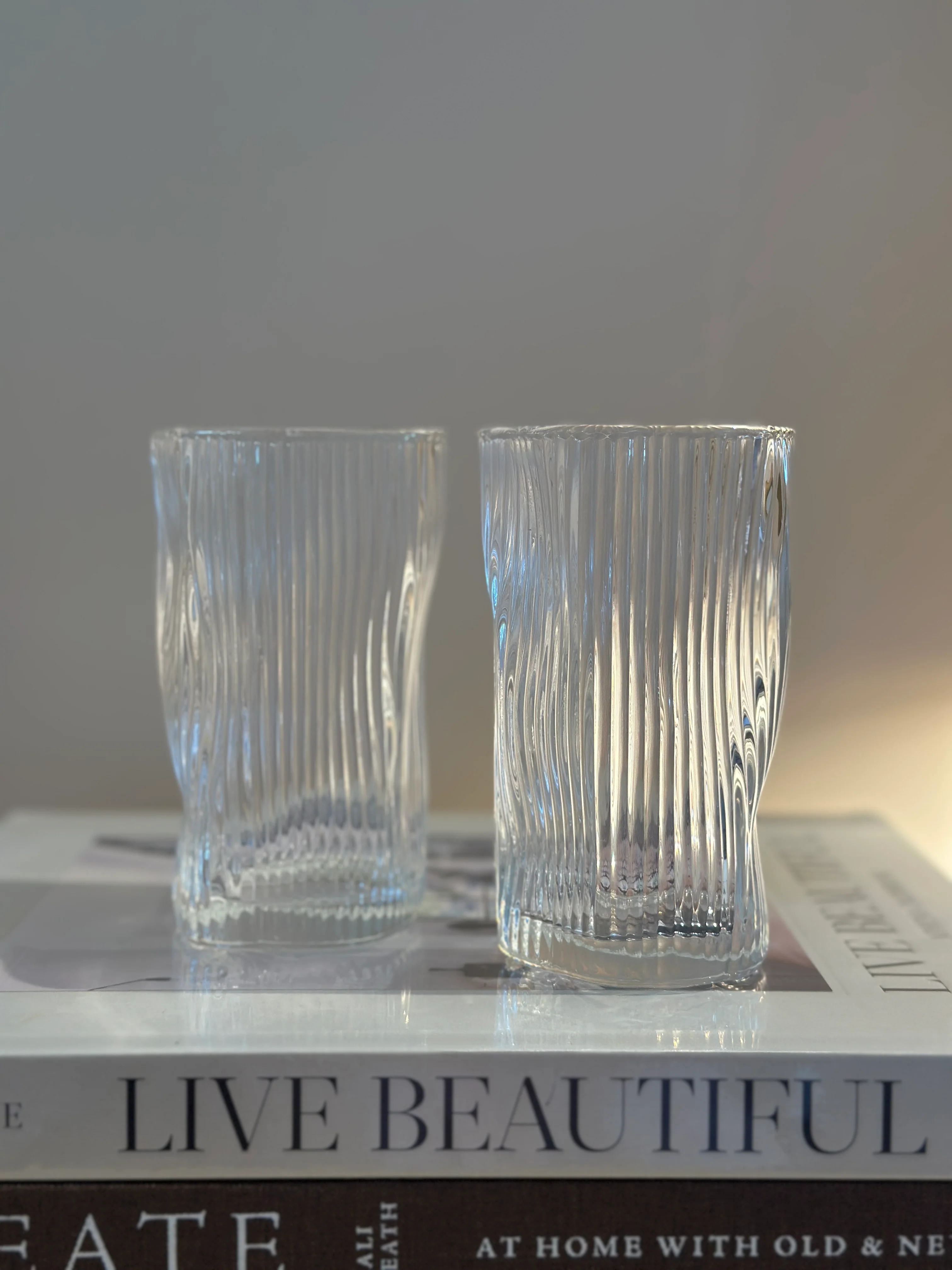 Wave Lines Longdrinkgläser 6er Set 280ml - Image 4