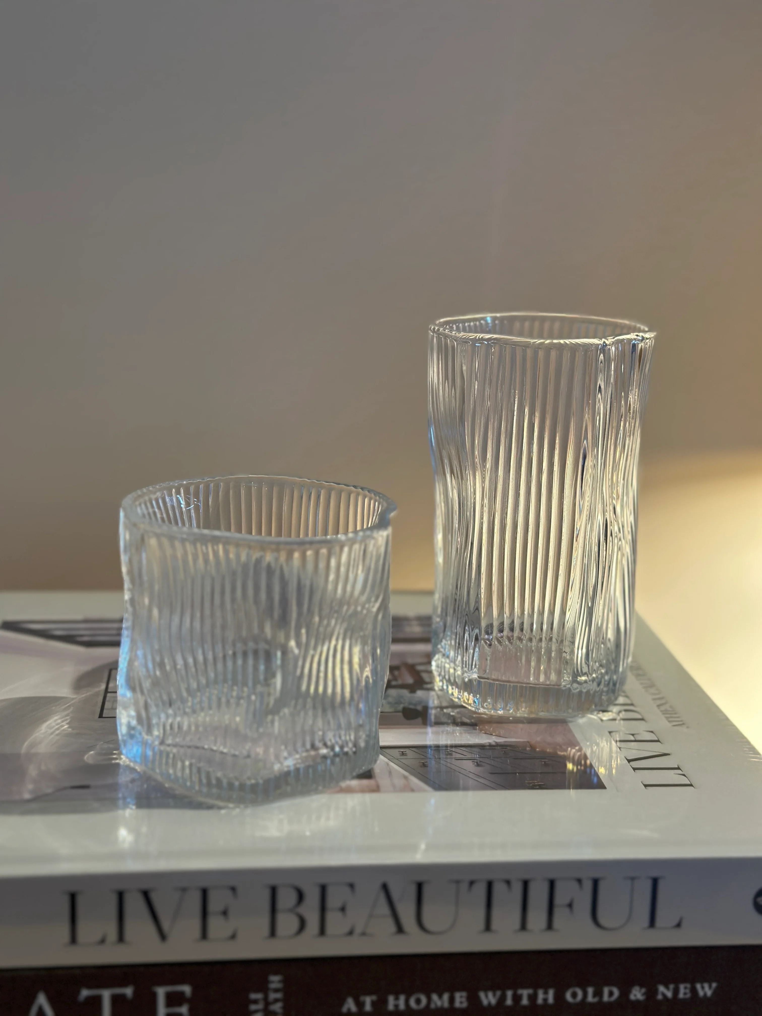 Wave Lines Longdrinkgläser 6er Set 280ml - Image 5