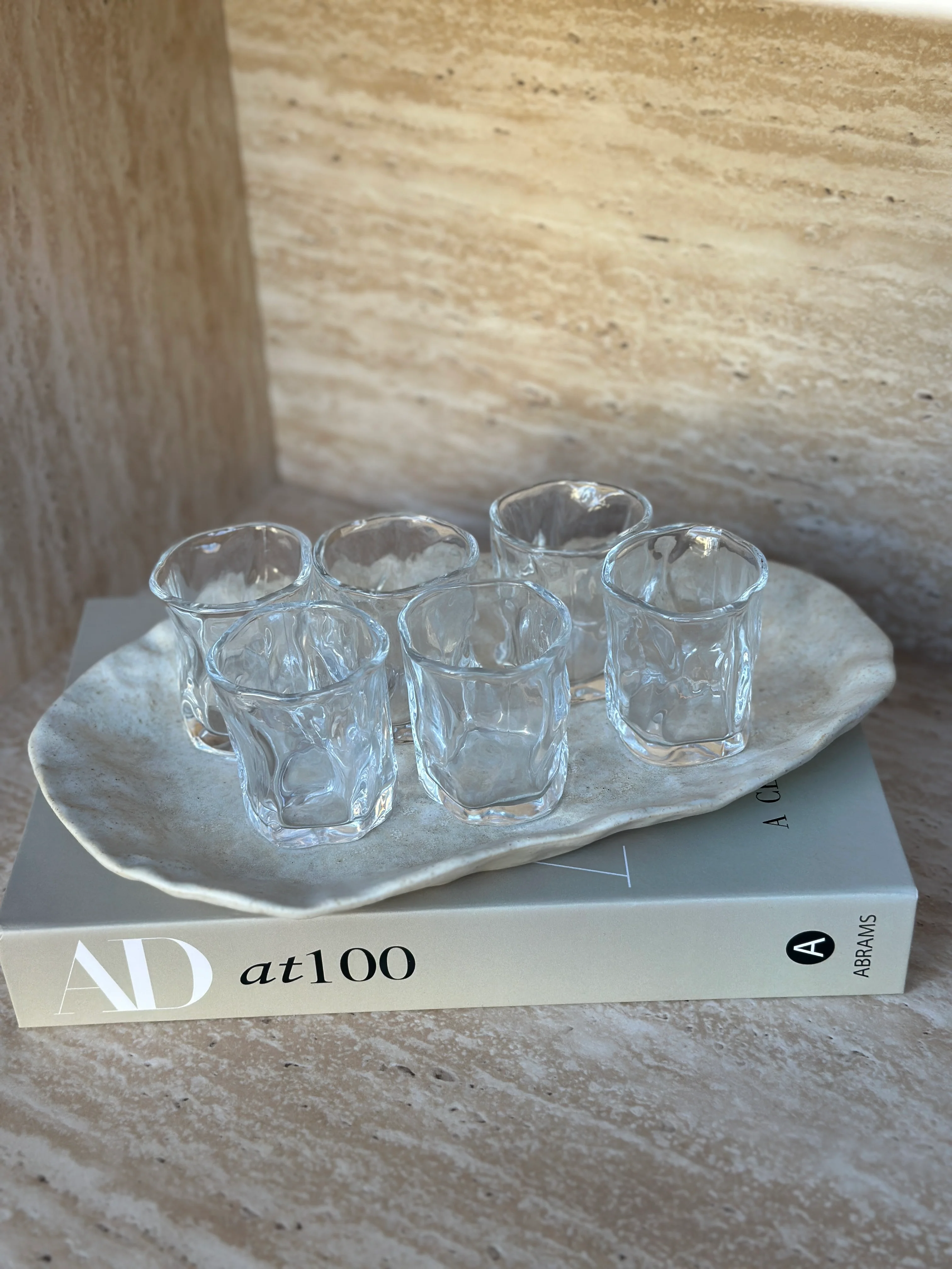 Wave Shot Glas 6er Set - Wassergläser für Mokka - Image 6