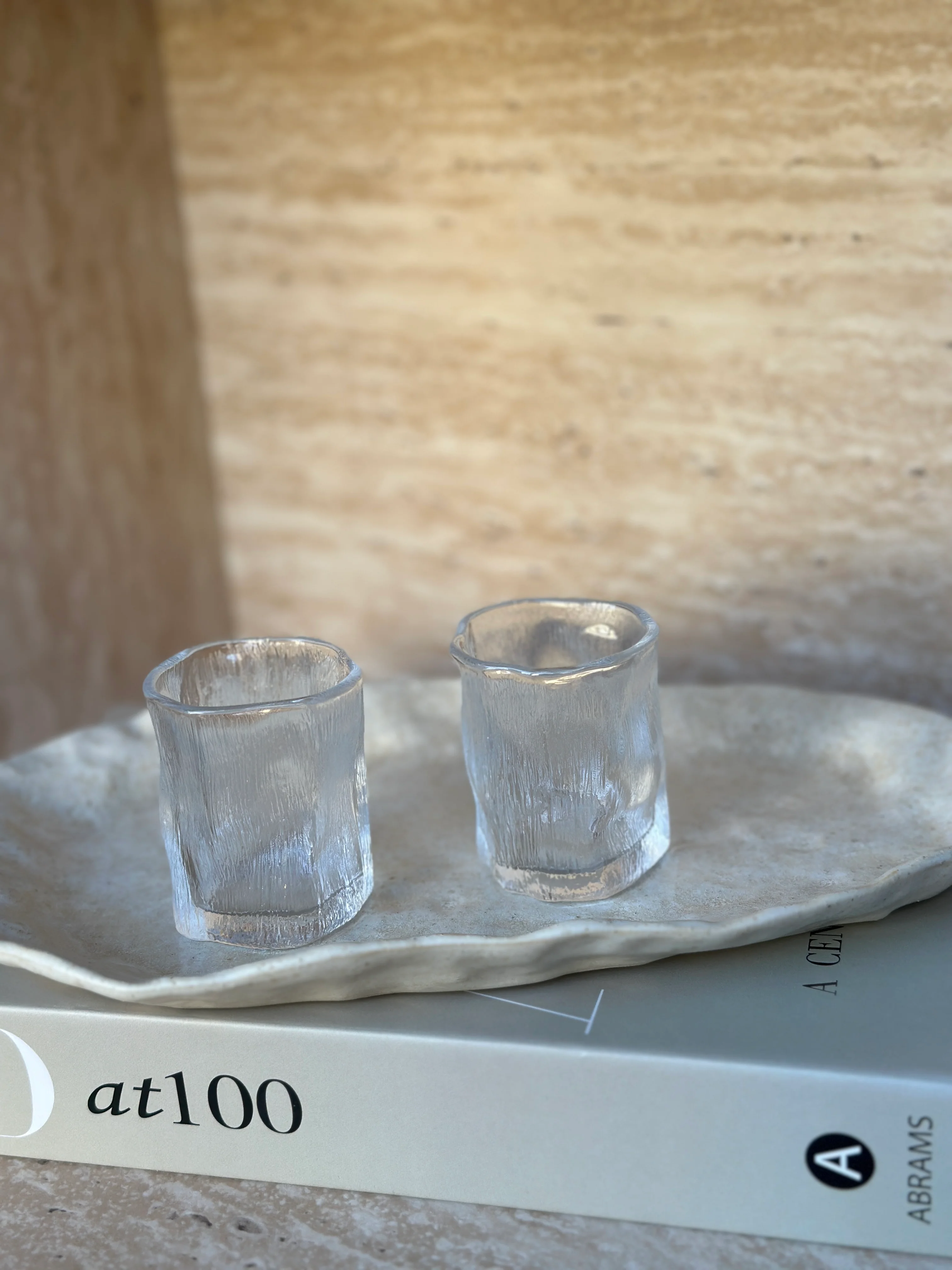 Wave Snow Shot Glas 6er Set - Wassergläser für Mokka - Image 3